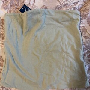 Hollister Light Green Tube Top